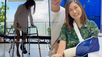 Ex Mediacorp Actress Carole Lin, 52, Fractures Wrist Weeks After Breaking Leg