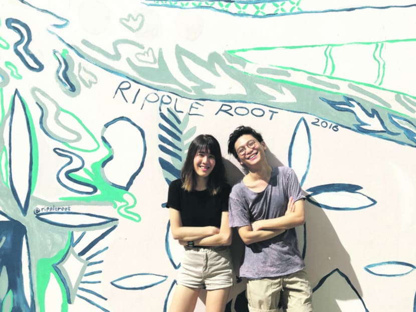 Duo creates ripples in the art scene