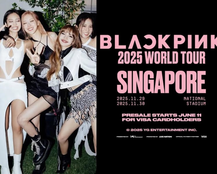 TikTok ad by Visa seemingly shows Blackpink will stage concert in Singapore in November