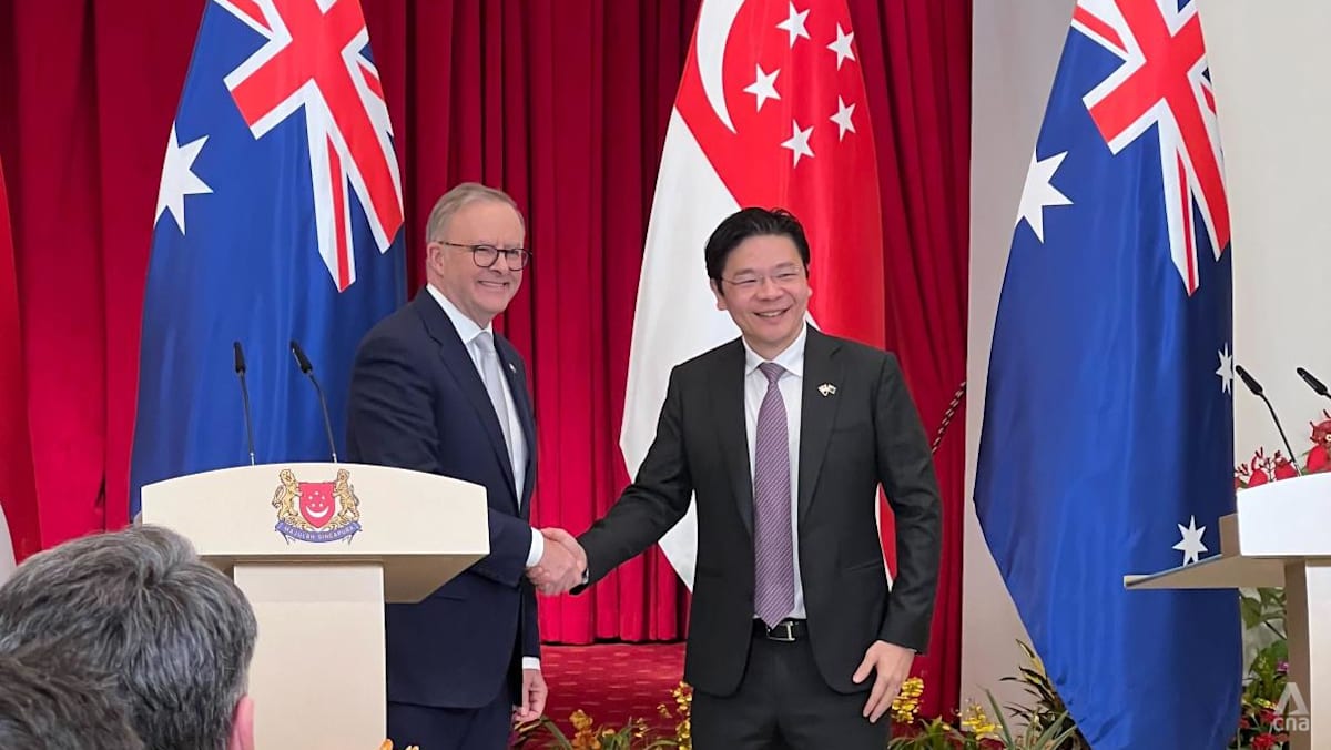 Watch live: Singapore, Australia prime ministers hold joint press conference