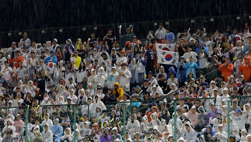 Games-Sri Lanka and Bangladesh advance as rain washes out cricket again