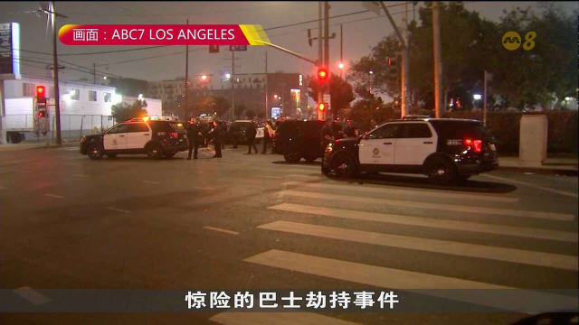 美国加州发生巴士劫持案 一乘客遭枪击身亡