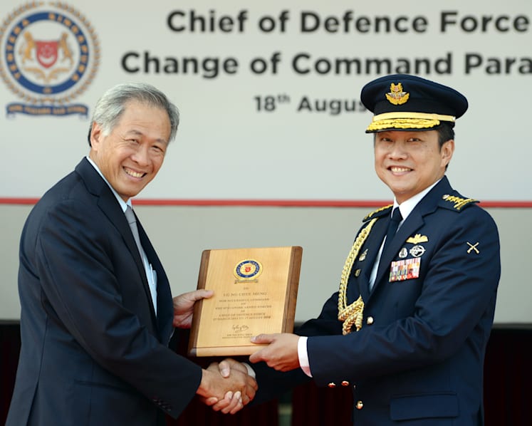 LG Ng ‘full of confidence’ the SAF will be  in good hands