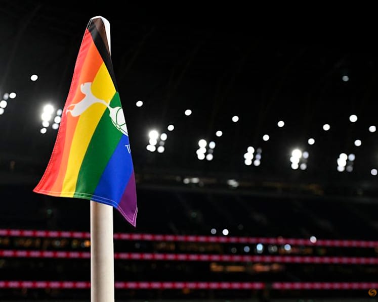 Tottenham relocate Pride flag ahead of Champions League clash amid security concerns