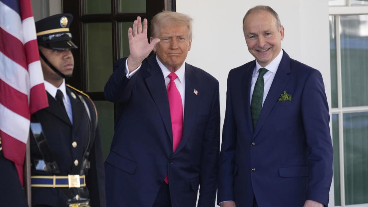 Trump blasts Ireland on trade during traditional visit Trump blasts Ireland on trade during traditional visit
