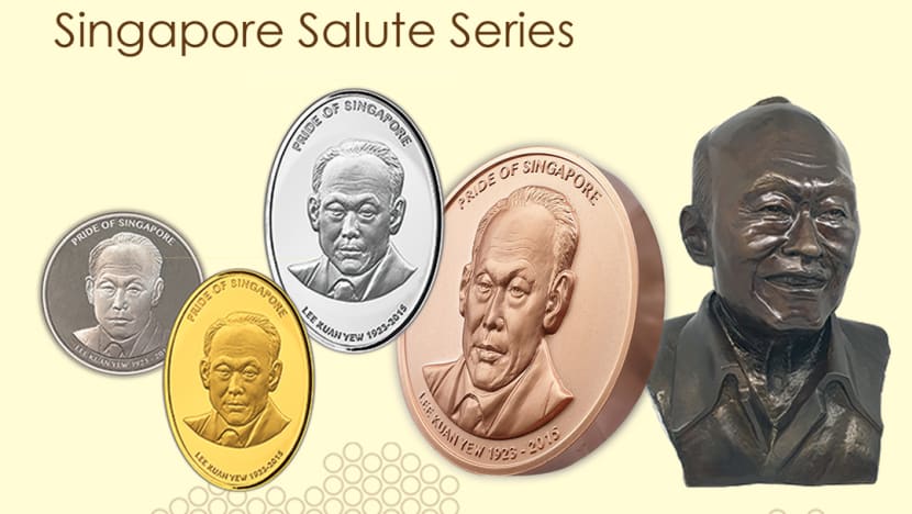 Singapore Mint suspends sale of medallions and busts commemorating founding prime minister Lee Kuan Yew