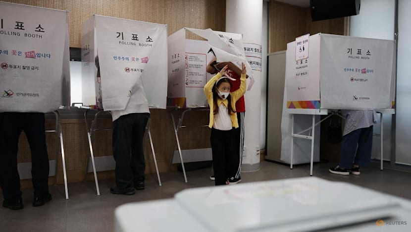 South Koreans vote in local elections seen as gauge of President Lee's first year