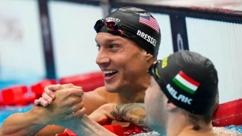 Olimpik: Perenang AS Caeleb Dressel pecah rekod dunia 100m kuak kupu-kupu