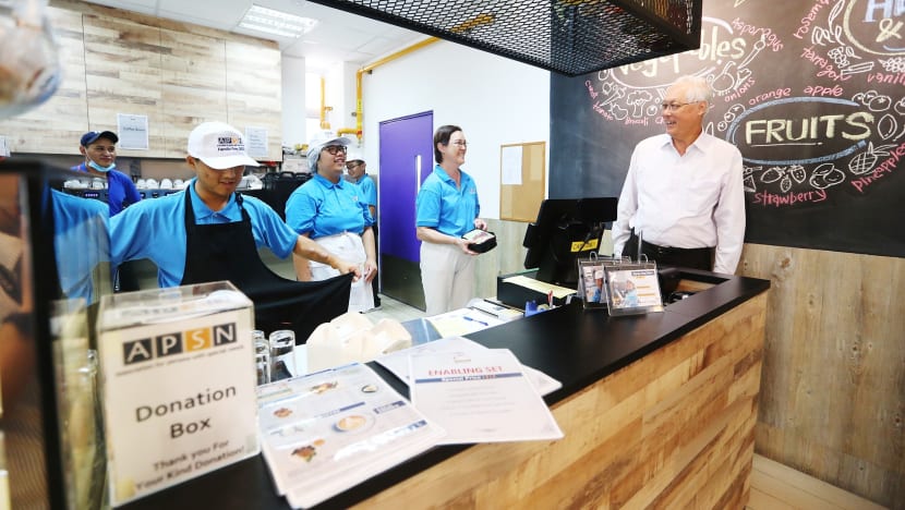 Cafe run by special-needs people goes the extra mile