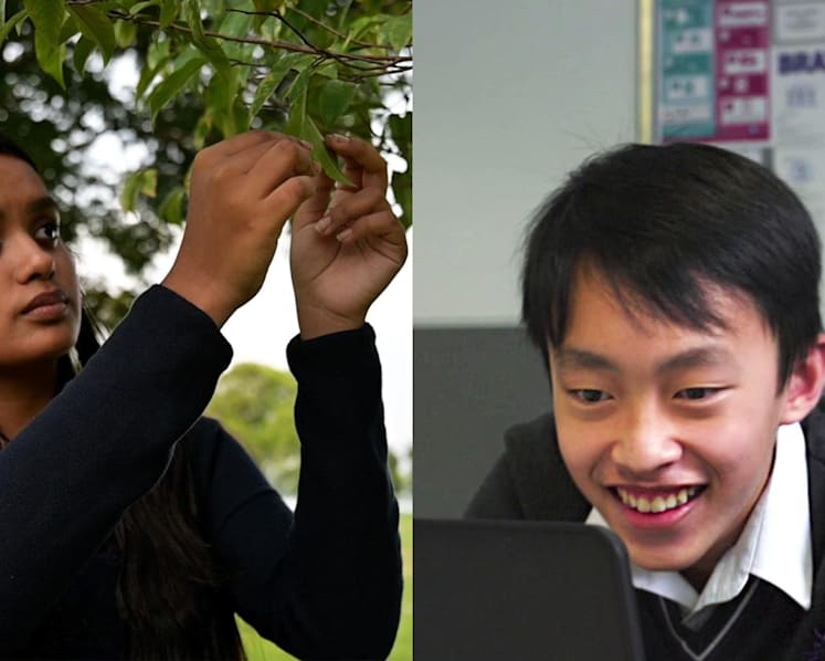 As kids, he was a computer whiz, she was a maths marvel. How are they faring as teens?