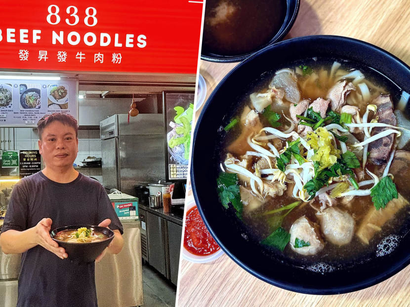 Beef noodle hawker inspired by Kym Ng’s food show took S$7,000 pay cut to open stall