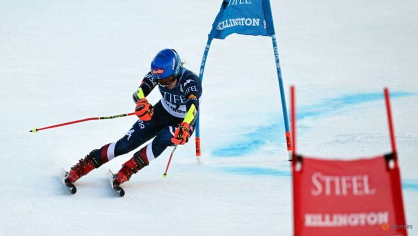 Alpine skiing-Shiffrin's quest for 100th World Cup on hold after crash Alpine skiing-Shiffrin's quest for 100th World Cup on hold after crash