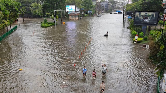 泰国37府料迎强降雨 曼谷部分地区或有特大暴雨