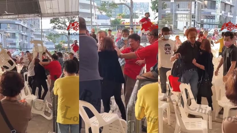 3 seniors arrested, including woman who was taken to hospital, after fight along Arumugam Road
