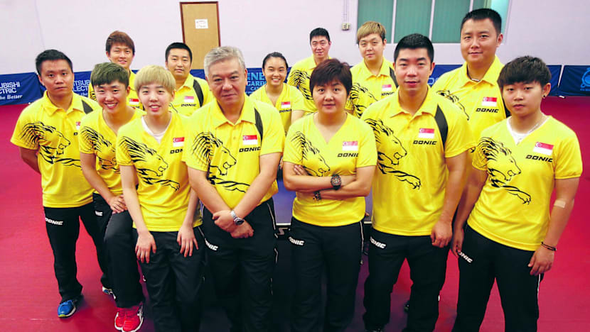 Shake-up in Singapore table tennis