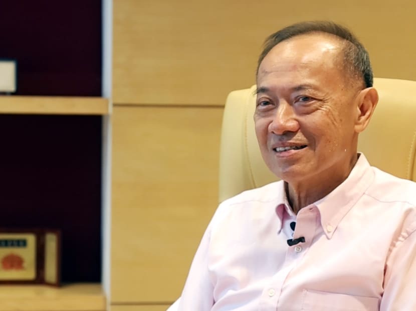 Mr George Yeo at the Lee Kuan Yew School of Public Policy on Aug 14, 2023.