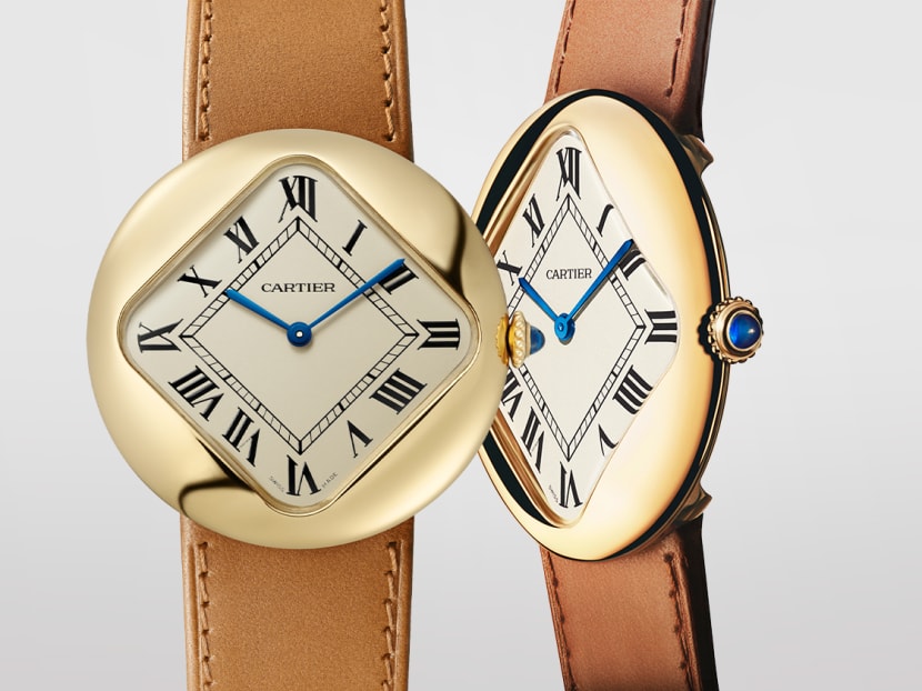 Cartier has an unusual pebble-shaped watch. Here’s the history behind it