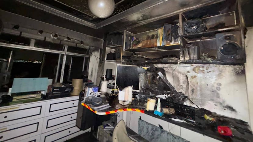 செங்காங் கழக வீட்டில் தீ