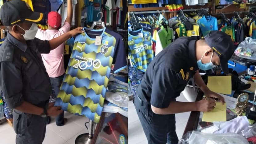 337 jersi tiruan pasukan bola sepak Pulau Pinang dirampas