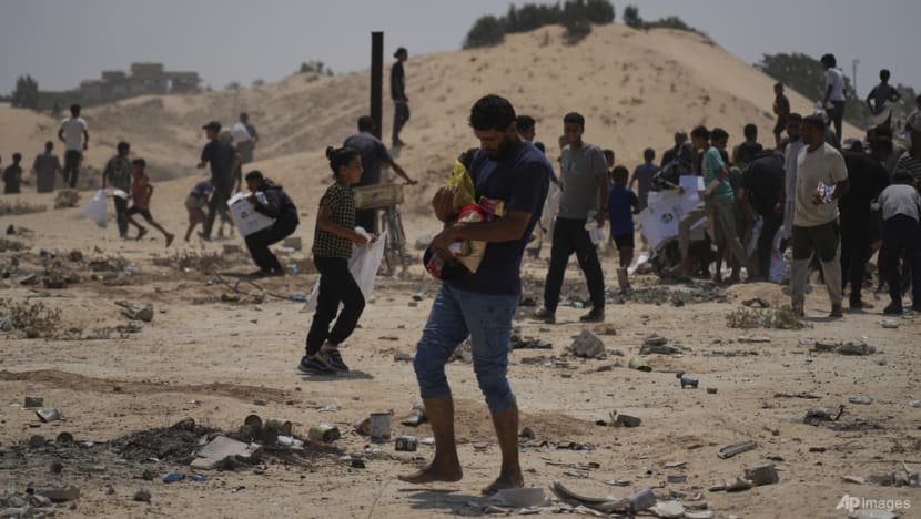 Gaza civil defence says 34 killed by Israeli fire