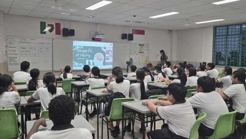 MOE briefing students on dangers of Kpods; teachers warned they can be sacked if caught vaping