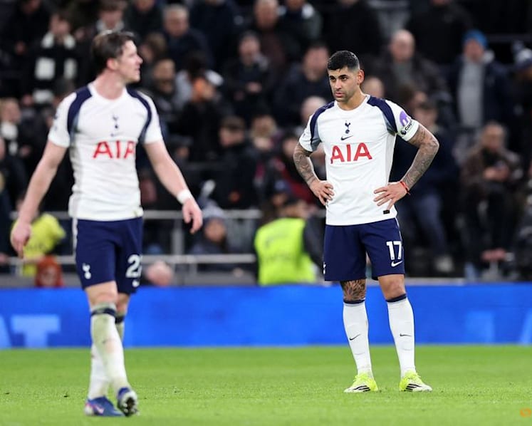 Romero criticises Tottenham's 'disgraceful' squad shortage