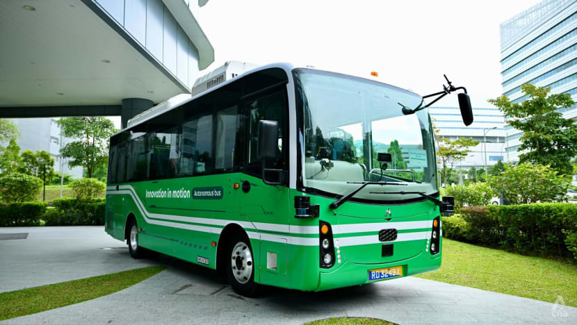 Grab launches autonomous shuttle bus for its employees between office and MRT station