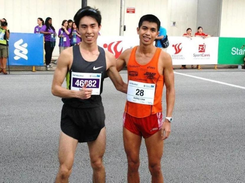 Mr Soh Rui Yong (and Mr Ashley Liew in a picture taken in 2015 before the SEA Games.