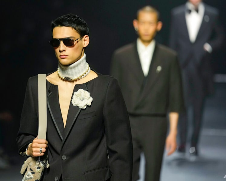 Has the pandemic emboldened men to embrace a more feminine silhouette, including skirts and mini-dresses?
