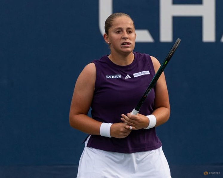 Ostapenko vents fury on opposing coach after heated US Open doubles clash