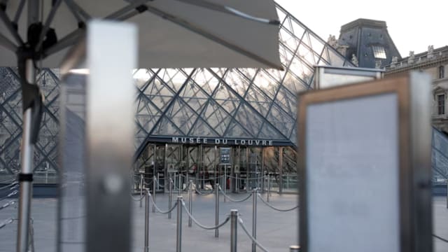 法国卢浮宫员工展开罢工 导致博物馆今天闭馆