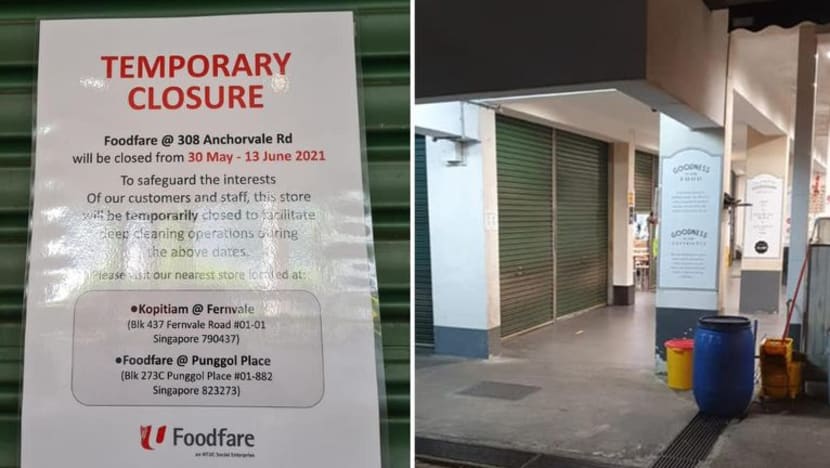 NTUC Foodfare Anchorvale ditutup susuli 'penularan berterusan'; ujian percuma COVID-19 bagi pengunjung