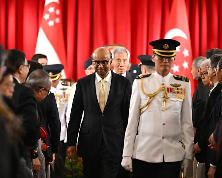 In pictures: Inauguration of Singapore's new President Tharman Shanmugaratnam