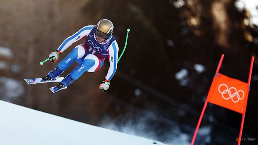 Alpine skiing-Franzoni puts Italy on top in men's combined after downhill, Swiss and French lurk