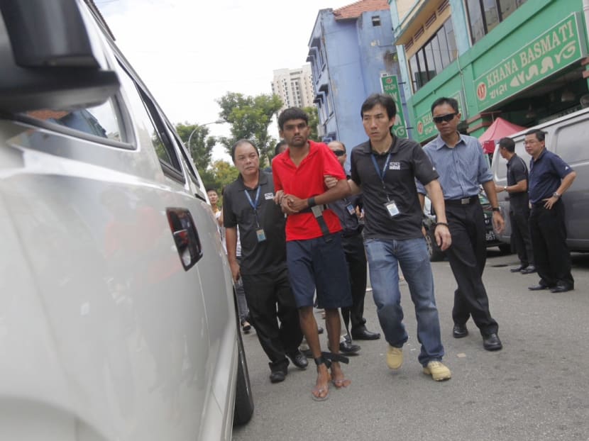 Legless body case: Murder suspects brought back to crime scene