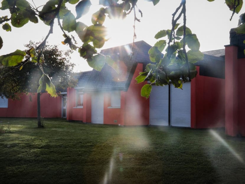 This photograph taken on Sept 30, 2023, shows a view of the school, "Les Chenes du Loup", of late 3-year-old Lisa, in Conches-en-Ouches, northwestern France. This photograph taken on Sept 30, 2023, shows a view of the school, "Les Chenes du Loup", of late 3-year-old Lisa, in Conches-en-Ouches, northwestern France.