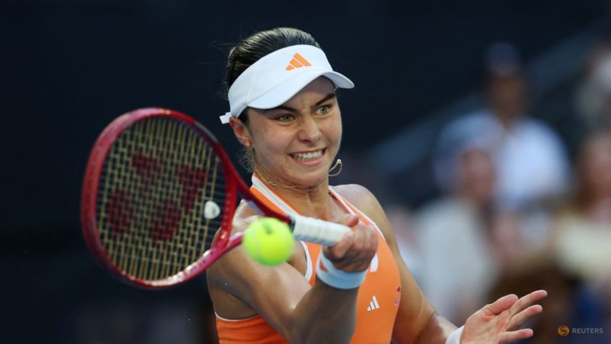 American teen Jovic stuns Paolini at Australian Open for career-best win