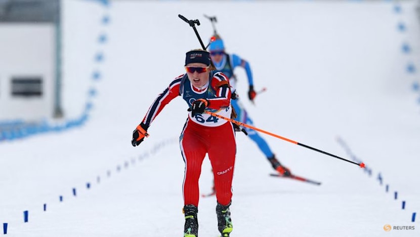 Biathlon-Norway's Kirkeeide earns redemption as superb final lap seals sprint gold