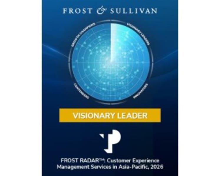 TP recognized as a Visionary Leader for innovation and growth in Frost & Sullivan's 2026 Frost Radar™ for Customer Experience Management Services in Asia-Pacific