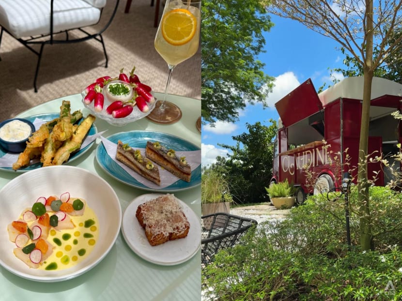 La Terrace at Claudine is a new, laid-back extension with indoor and outdoor dining at Dempsey