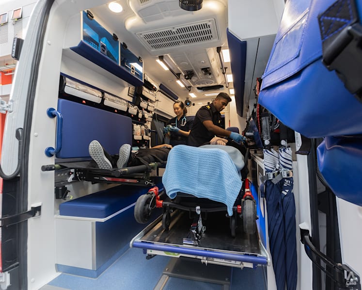 SCDF unveils new ambulance that can be reconfigured quickly to carry 2 patients at a time