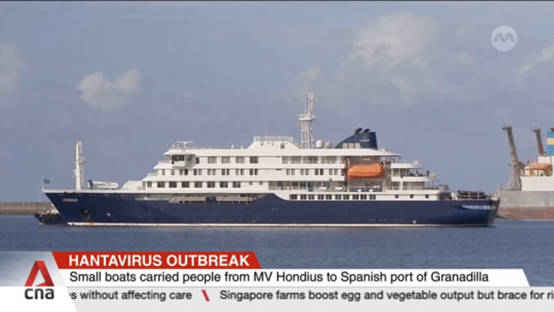 Hantavirus outbreak: Passengers start disembarking from cruise ship in Spain's Canary Islands 