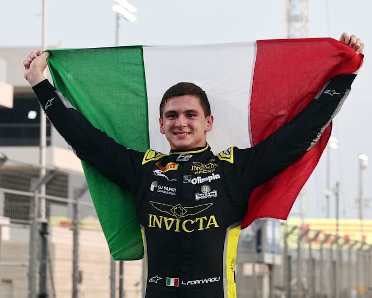 Italy's Fornaroli wins Formula Two title in Qatar