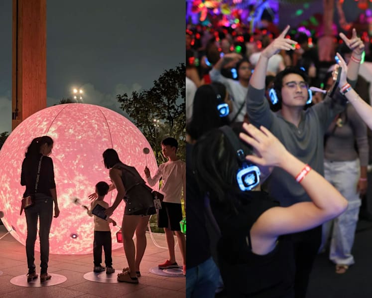Science Centre Singapore has an illuminated night trail and a silent disco for Mid-Autumn Festival