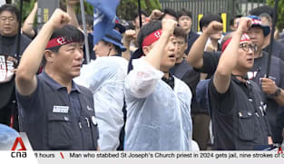 Union workers at South Korea’s Hyundai stage first full-day strike in a decade