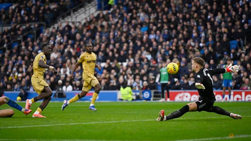 Palace snap nine-game winless run by beating Brighton