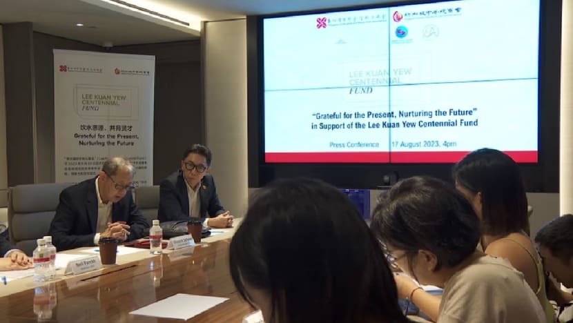 Inisiatif dana S$10 juta dilancar dalam menyokong Dana 100 Tahun Lee Kuan Yew