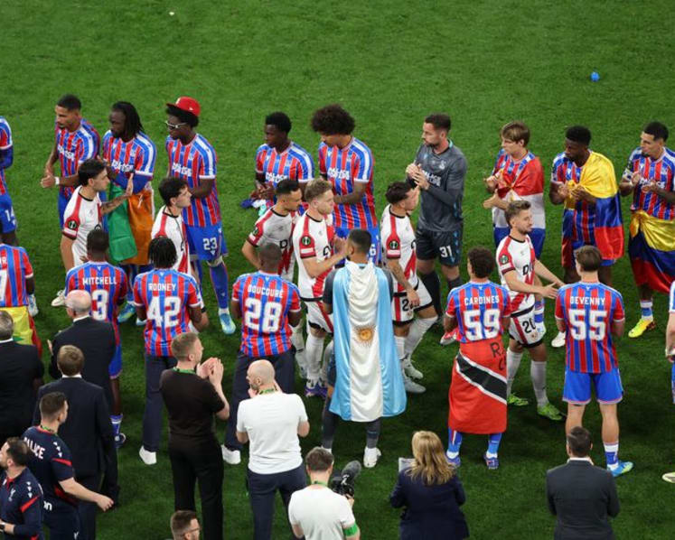 Distraught Rayo players rue missed chances in Conference League final loss to Palace