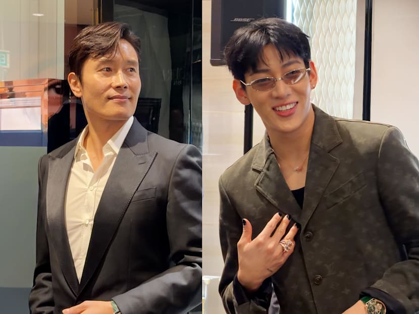 Squid Game's Lee Byung-hun, GOT7's BamBam attend opening of Singapore's first Jacob & Co boutique