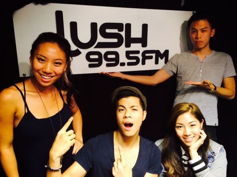 Local act The Sam Willows show their love for Lush 99.5FM and #LushLovesLocal in preparation for National Day Celebrations.